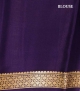 Contrast Classic Pure Mysore Crepe Silk Saree